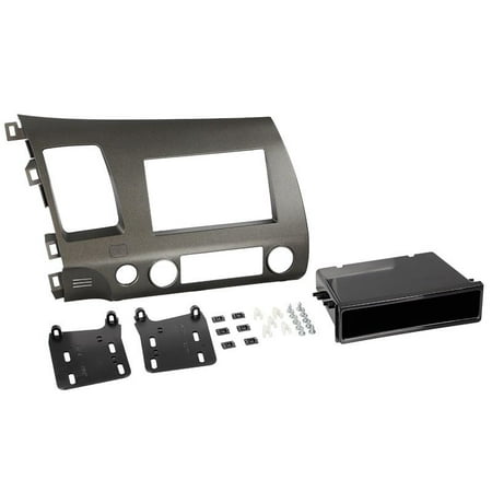 Metra - Installation Kit for 2006-2011 Honda Civic Vehicles - Gunmetal