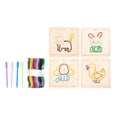 thumbnail image 4 of Wooden Lacing Embroidery Board Game Busy Board Learning and Educational Colorful Animal, 4 of 8