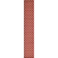 thumbnail image 1 of Unique Loom 3128592 2 ft. 7 in. x 16 ft. 5 in. Philadelphia Trellis Runner Rug, Red, 1 of 2