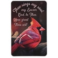 thumbnail image 2 of Dicksons Then Sings My Soul Cardinal, Red/Black 3.8 x 2.5 Inch Laminated Cardstock Pocket Card Bookmark; Pack of 12, 2 of 2