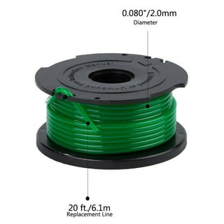 Weed Eater Replacement Spools for Black and Decker Gh3000 Gh3000r Lst540  Lst540b String Trimmer Spool Sf-080 Sf-080-Bkp with 20FT 0.080' Trimmer Line  - China Grass Trimmer Line and Sf080 price