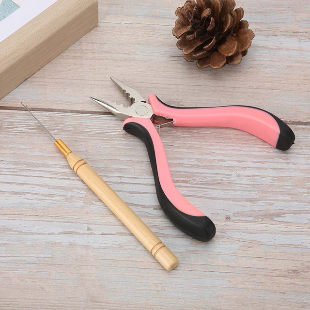 Herramientas de Extensión de Cabello BuyWeek Acero Inoxidable