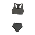 thumbnail image 3 of Traje de Baño Femenino a Escala 1/6, Bikini, Chaleco Deportivo Y Pantalones Cortos, Colección de Moda, Parte Superior E Inferior, Ropa Interior. Gris, 3 of 8