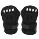 thumbnail image 1 of 1 par de pesas para muñeca y mano de 2,5 kg con orificios para el pulgar, guantes ponderados para medio dedo para entrenamiento, 1 of 10