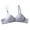 Blue, variant on Bras for Women Clothes Ladies Bra Soild Wire Free Underwire One-Piece Bra Everyday Small Cup Underwire