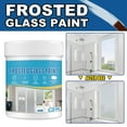 thumbnail image 4 of Frosted Glass Paint For Window And Door Shading Frosted Glass Paint For Foggy Hazy Frosted Glass Paint 100ml Pasta Board Textu, 4 of 7