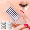 thumbnail image 2 of HLONK 10 Pcs/boîte Bandes pour Cils Souples Imperméables Bonne Adhérence Réutilisables Auto-Adhésives Sans Colle Bande pour Cils pour Femmes, 2 of 8