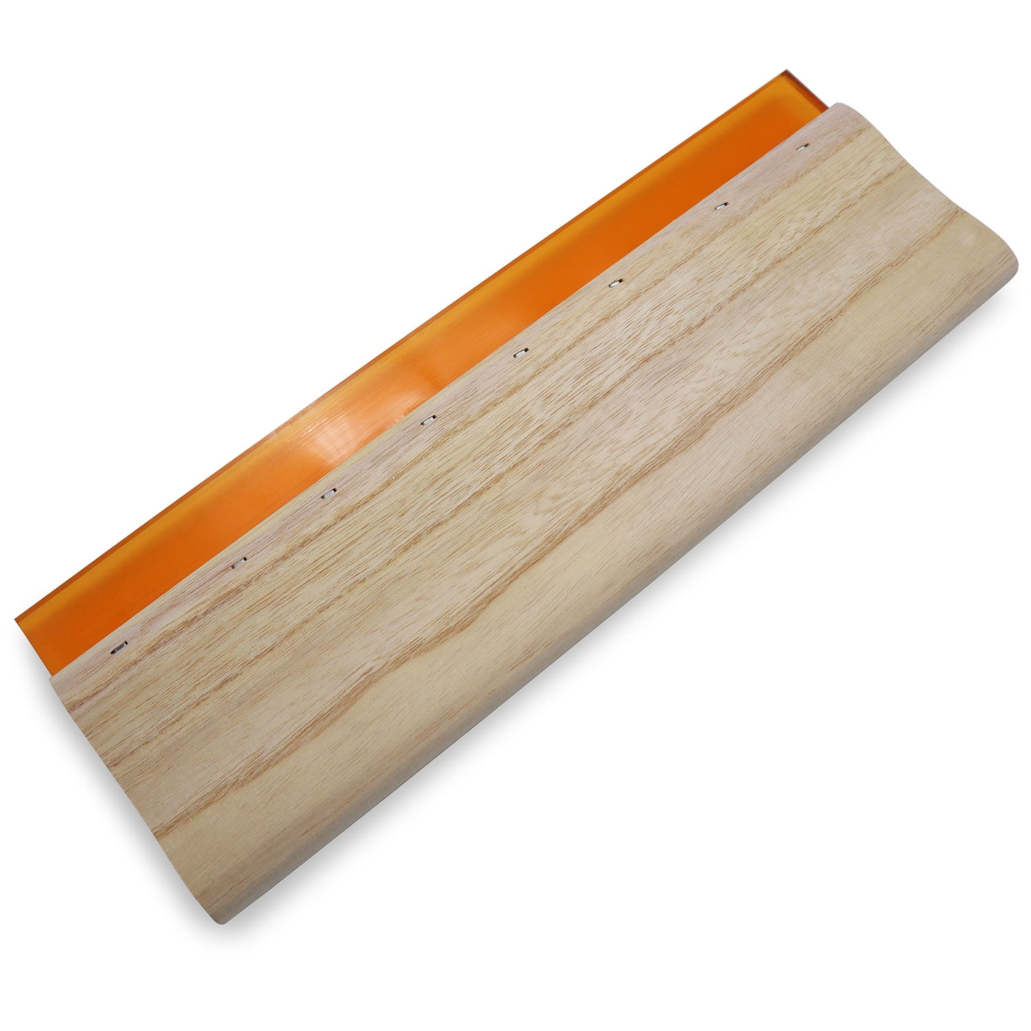 6 PCS 13" Oiliness Screen Printing Squeegee Ink scaper Wood Material 75 duro 
