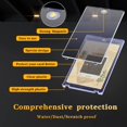 thumbnail image 4 of 10Pcs Magnetic Card Holders for Trading Cards,35 Pt Hard Cards Sleeves for Baseball Football Sports Card Storage&Display, 4 of 7