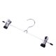 thumbnail image 1 of 10 Uds. Soporte ajustable antideslizante percha pantalones falda ropa Clips giratorios, 1 of 2