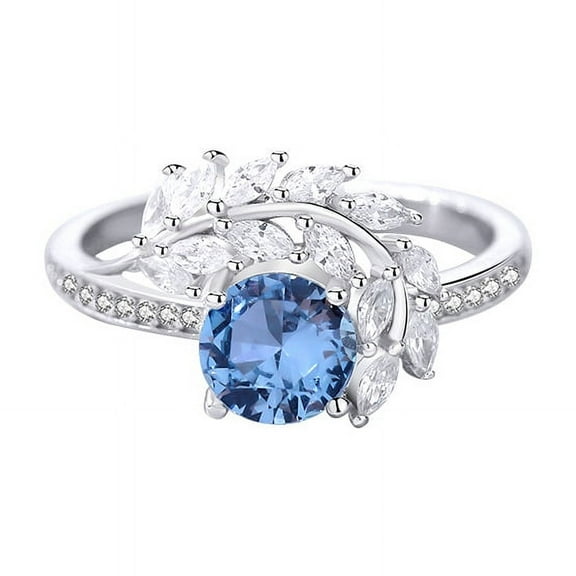 1 Carat Moissanite Rings for Women S925 Sterling Silver D Color Lab Grown Diamond Wedding Ring for Bride Simulated Diamond Promise Ring Fiancee Wife Anniversary Rings Daily Wear