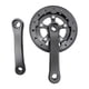 thumbnail image 3 of Juego de manivela de bicicleta de aleación de aluminio, protector de cadena de repuesto para juego de bielas de bicicleta para niños 28 dientes 127 mm, 3 of 8