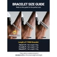thumbnail image 4 of PROSTEEL Men Stainless Steel Cuban Chain Bracelets 17mm Chunky Franco Chain Bracelet 8.3 inch Heavy Link Chains for Son Husband Jewelry Birthday Valentine Graduation Father Day Gifts, 4 of 8