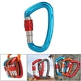 thumbnail image 3 of Mosquetón Resistente Perfecl de Escalada con Compuerta Roscada 25 KN Azul, 3 of 8