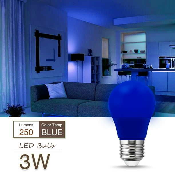 Blue led bulb for room online