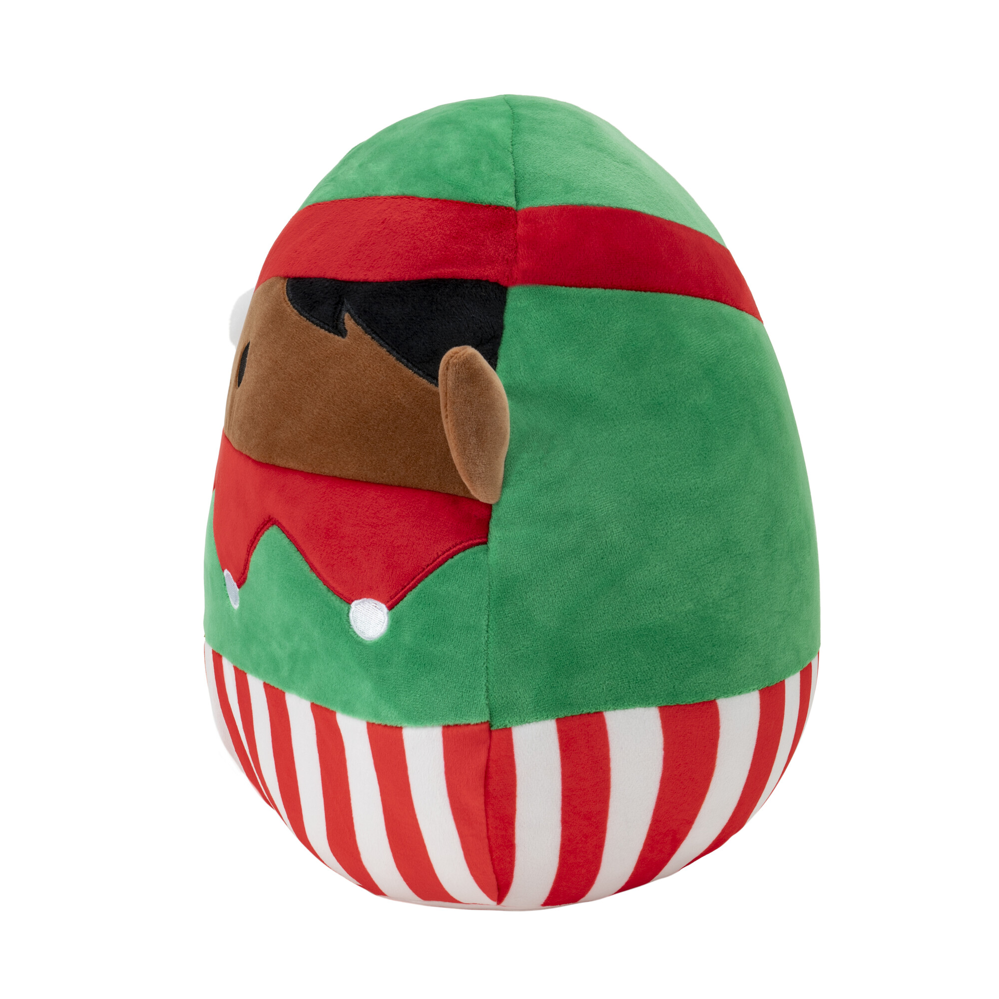 Squishmallows 12 inch Ezrah the Red and Green Elf Boy - Child's Ultra Soft Stuffed Plush Toy - image 5 of 7