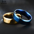 thumbnail image 4 of bro anillo para hombre Anti-óxido de acero inoxidable Simple exquisito anillo de compromiso, 4 of 4