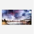 thumbnail image 2 of Brooklyn Bridge over East River - Cityscape Canvas Print, 2 of 3