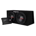 thumbnail image 1 of MTX TNP212DV Caja de subwoofer de doble carga de 12 pulgadas y 2000 vatios con amplificador, 1 of 5