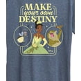 thumbnail image 3 of Disney Princess - Tiana Make Your Own Destiny - Women's Short Sleeve Graphic T-Shirt, 3 of 5