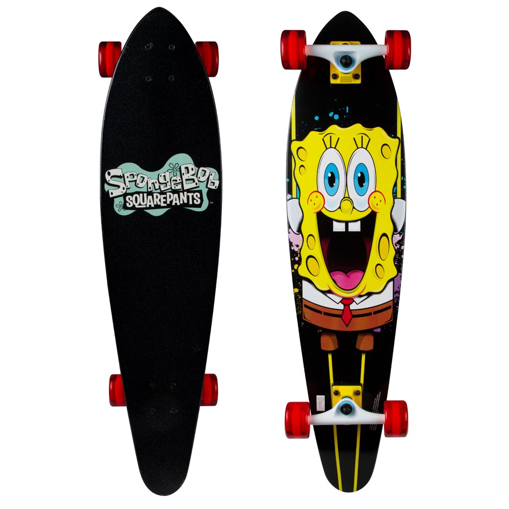 Kryptonics Spongebob 36" Longboard Complete Skateboard
