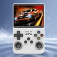 thumbnail image 3 of Consola de videojuegos portátil retro R36S Pantalla IPS de 3,5 pulgadas para niños (0G blanco), 3 of 5