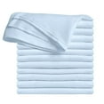 thumbnail image 1 of Clips N Grips Birdseye Flatfold Cloth Diapers, Light Blue - 6 Count, 1 of 1