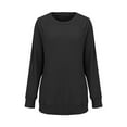 thumbnail image 6 of EnJoCho Children’s Round Neck Sweater with Pockets, Loose Fashionable Comfortable Casual Knit Top for Kids 3-14 Years Fall Outfits, 6 of 7