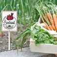 thumbnail image 4 of Eveokoki Vegetable Signs For Garden With Stake Beetroot Yard Sign Vegetable Garden Label Stakes Plant Markers For Outdoor Plants Waterproof 8x12inch Nursery Garden Fruit Outdoor Sign, 4 of 6