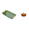 thumbnail image 1 of Elegante Bandeja De Postres Con Forma De Calabaza, Con Asa, Recipiente De Vidrio Para Dulces Con Tapa, Bol Para Servir, Tarro Para Galletas, Ideal Para El Comedor, El Hogar, El Dormitorio,, 1 of 8