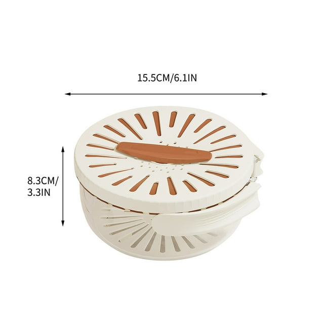 Leachable Fruit Box Household Vegetable Basket Refrigerator Fresh-keeping Box Outdoor Picnic Multifunctional Fruit And Vegetable Large Capacity Storage Box
