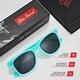 thumbnail image 4 of Gafas de Sol Retro Retroceso Polarizadas UV400 para Hombres y Mujeres, 4 of 6