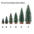 thumbnail image 4 of Cateissary árbol de Navidad atmósferas temáticas en miniatura decoración de Navidad artesanía de plástico adorno de planta accesorio de Kits de decoración para fiestas 20 centímetros, 4 of 6