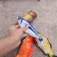 thumbnail image 2 of 5 piezas de juguetes de peluche de pez simulado para masticar, divertidos muñecos de peluche para mascotas, almohada de peluche de menta para gato, tamaño de mascota M, 2 of 6