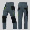 thumbnail image 4 of Construction Work Pants For Men Wear-Resistant Patch Work Durable Cargo Pants Multi Pockets Waterproof Workwear, 4 of 4