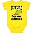 thumbnail image 3 of Inktastic Future Squash Player Champion Boys or Girls Baby Bodysuit, 3 of 5