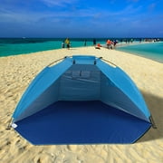 TOMSHOO Outdoor Sports Sunshade Tent for Fishing Picnic Beach Park 7.2 * 3.9 * 3.9 Feet