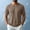 Coffee, variant on Lightweight Workout Shirts for Men - Crewneck Running Athletic Quick Dry Cooling T-Shirts Short Sleeve Gym Tops Sizes XS-2XL White