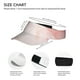 thumbnail image 3 of Fotbe Pink Marble Visera Deportiva con Diseño, Gorra Abierta Ajustable de Algodón para Mujer y Hombre, 3 of 7