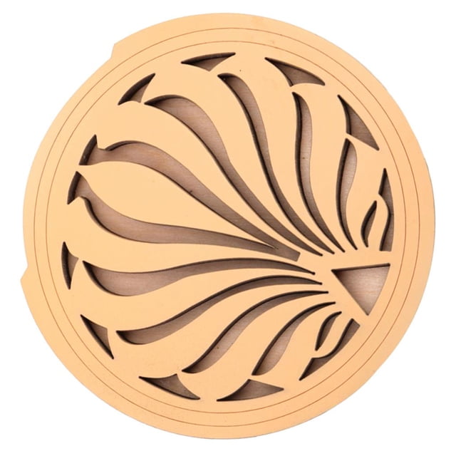 Cubierta De Orificio De Sonido De Guitarra De 41 Pulgadas, Bloque Caqui Antiarañazos, Amortiguación De Retroalimentación, Orificio De Sonido, Caja De Guitarra, Sonido De Orificio De Tambor Vogacara EL012033-00