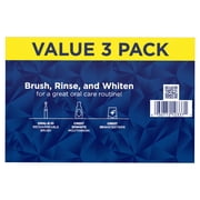 Crest 3DWhite Advanced Whitening Toothpaste, Radiant Mint, 3.3 oz, 3 Pack