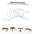 thumbnail image 5 of BESTOYARD 30Pcs Glass Table Rubber Spacer Durable Clear PP Anti Slip Protection Pads, 5 of 8