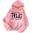 thumbnail image 1 of Friends Drama Friends Remember Matthew Perry Hooded Sweater Shirt Top, 1 of 2