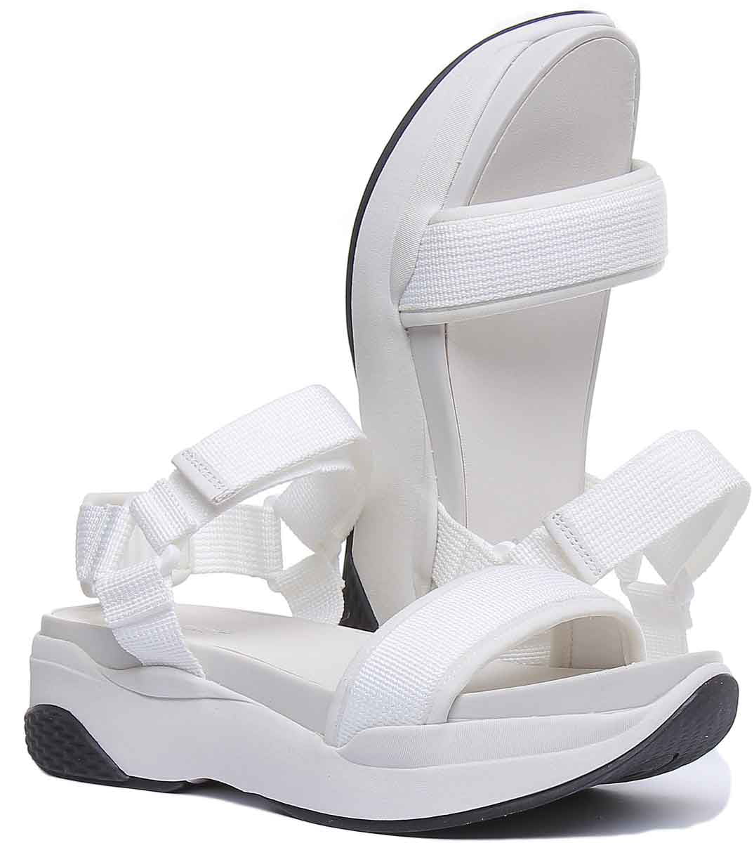 Mince meget fint platform Vagabond Lori Women's Chunky Sole Ankle Strap Sandal In White Size 9 -  Walmart.com