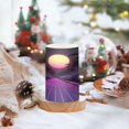 thumbnail image 2 of Yayeee Flameless Candles with Remote Flickering Battery Operated Multi Color Changing, Black Neon Road, 2 of 7