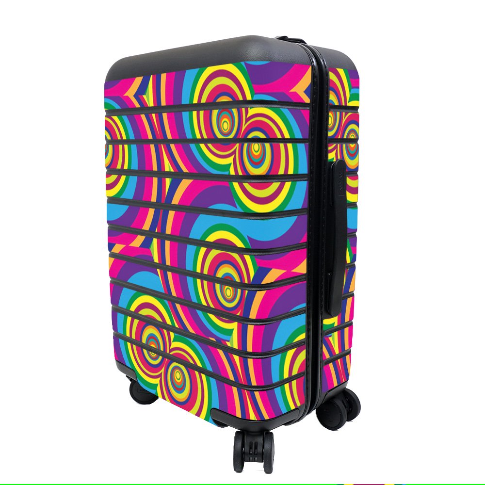 Colorful Skin For Away CarryOn Suitcase Protective, Durable, and