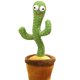 thumbnail image 1 of Dancing Cactus Toy Talking Singing Plush Toy Mimicking Repeats What You Say, Have Recording & 120 Funny Musical Songs Wiggly Dance with Lighting Funny Kids Gift, 1 of 5
