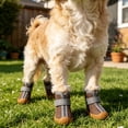 thumbnail image 6 of All-Weather Dog Boots with Reflective Strips Non- Sole Waterproof Shoes for Outdoor Walking Hiking Protective Paw Wear for Various Terrains, 6 of 6