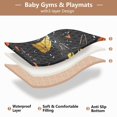 thumbnail image 5 of WOBOGO Halloween Cat Baby Playmats Extra Large Waterproof Rollable Activity Pads for Toddlers 50×50inch, 5 of 7