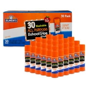 Elmer's All Purpose School Glue Sticks, Washable, 22 Gram, 30 Count
